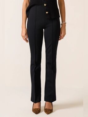 Spanx Ponte Micro Flare Pant High-Rise Black S Women’s 20792R